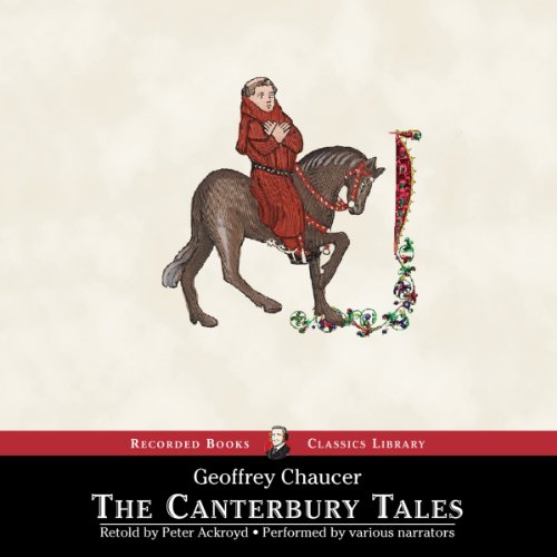 The Canterbury Tales: A Retelling Audiolibro Por Peter Ackroyd arte de portada