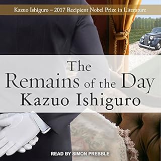 The Remains of the Day Audiolibro Por Kazuo Ishiguro arte de portada