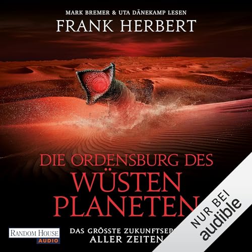 Die Ordensburg des Wüstenplaneten Audiolivro Por Frank Herbert, Jakob Schmidt - Übersetzer capa