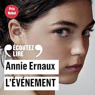 L'événement Audiobook By Annie Ernaux cover art