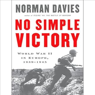 No Simple Victory Audiobook By Norman Davies cover art