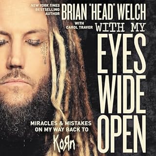 With My Eyes Wide Open Audiolibro Por Brian "Head" Welch arte de portada