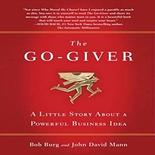 The Go-Giver Audiolibro Por Bob Burg, John David Mann arte de portada