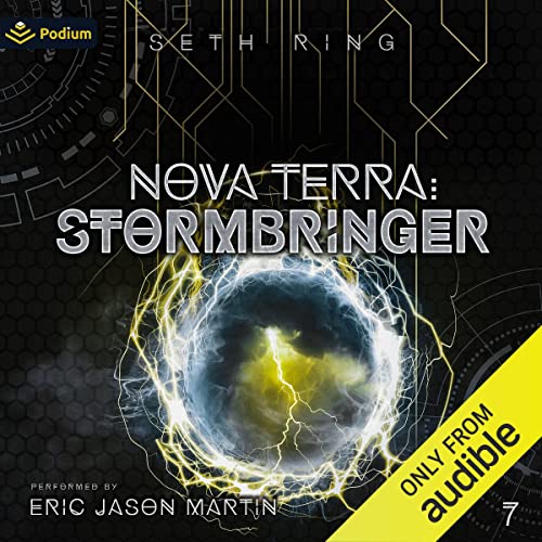 Nova Terra: Stormbringer Audiolibro Por Seth Ring arte de portada