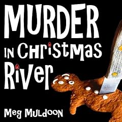 Murder in Christmas River Audiolibro Por Meg Muldoon arte de portada