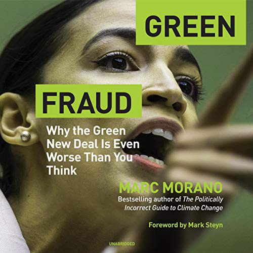 Green Fraud Audiolibro Por Marc Morano arte de portada