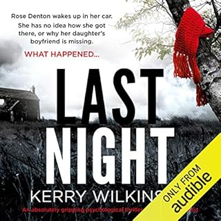 Last Night Audiolibro Por Kerry Wilkinson arte de portada