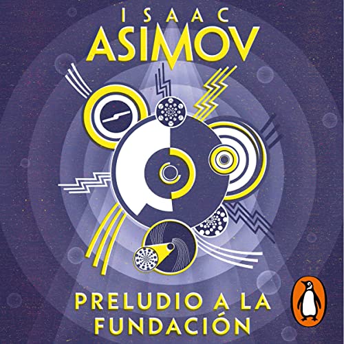 Diseño de la portada del título Preludio a la Fundación