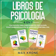 Diseño de la portada del título Libros de Psicología: 4 en 1