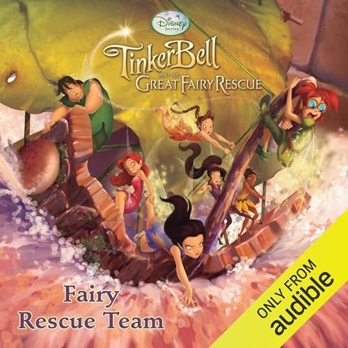 Tinker Bell and the Great Fairy Rescue: Fairy Rescue Team Audiolivro Por Disney Books capa