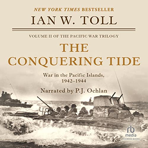 Diseño de la portada del título The Conquering Tide