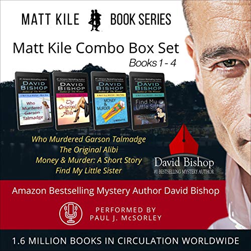 Matt Kile Combo Box Set: Books 1-4 Audiobook By David Bishop cover art