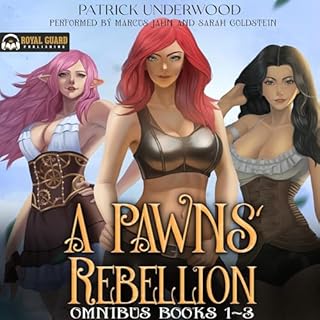 A Pawns Rebellion Omnibus Books 1-3 Audiolibro Por Patrick Underwood arte de portada