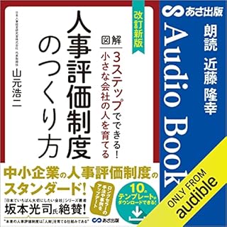 『改訂新版 小さな会社の人を育てる人事評価制度のつくり方　テンプレート・ダウンロードサービス付』のカバーアート