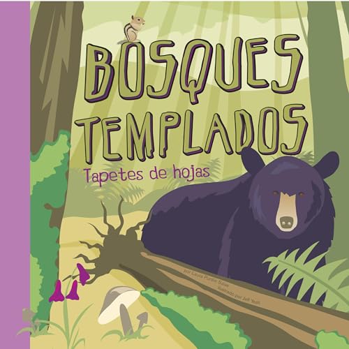 Bosques templados [Temperate Deciduous Forest] Audiolivro Por Laura Purdie Salas, Jeffrey Yesh, Patricia Abello capa