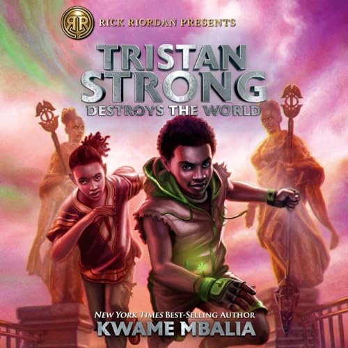 Tristan Strong Destroys the World Audiolivro Por Kwame Mbalia capa