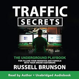 Traffic Secrets Audiolibro Por Russell Brunson arte de portada