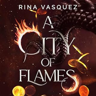 A City of Flames Audiolibro Por Rina Vasquez arte de portada