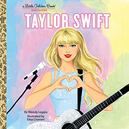 『Taylor Swift: A Little Golden Book Biography』のカバーアート