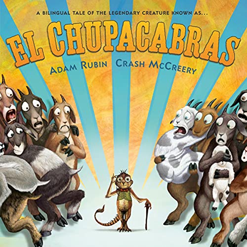 El Chupacabras Audiolivro Por Adam Rubin capa