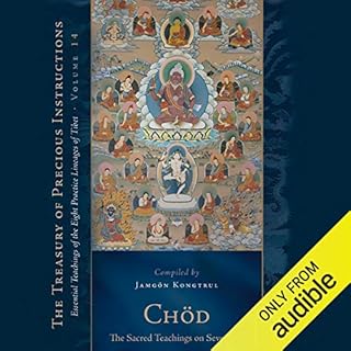 Chöd Audiobook By Jamgon Kongtrul, Sarah Harding cover art