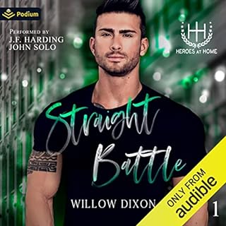 Straight Battle Audiolibro Por Willow Dixon arte de portada