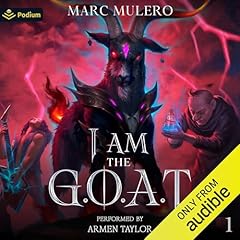 I Am the GOAT Audiolibro Por Marc Mulero arte de portada