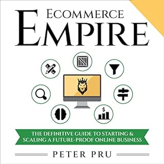 Ecommerce Empire Audiolibro Por Peter Pru arte de portada