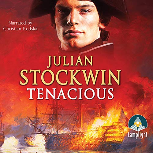 Tenacious Audiolivro Por Julian Stockwin capa