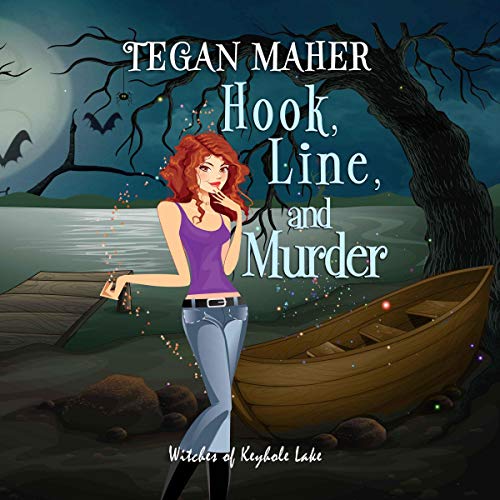 Hook, Line, and Murder (Witches of Keyhole Lake Southern Mysteries) Audiolibro Por Tegan Maher arte de portada