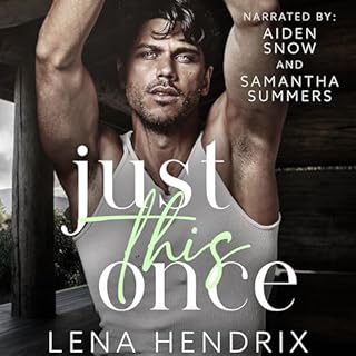 Just This Once Audiolibro Por Lena Hendrix arte de portada