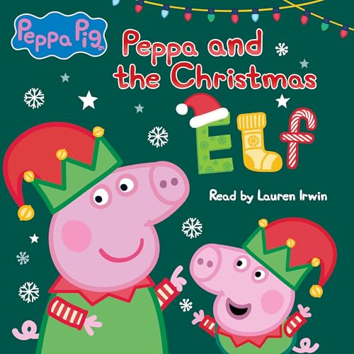 Page de couverture de Peppa and the Christmas Elf