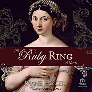 The Ruby Ring Audiolibro Por Diane Haeger arte de portada