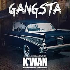 Gangsta Audiolibro Por K'wan arte de portada