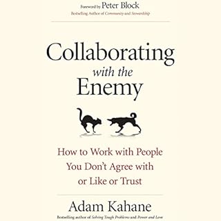 Collaborating with the Enemy Audiolibro Por Adam Kahane arte de portada