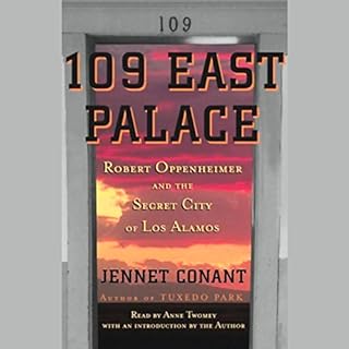 109 East Palace Audiolibro Por Jennet Conant arte de portada