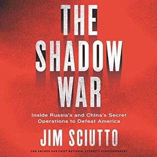 The Shadow War Audiolibro Por Jim Sciutto arte de portada