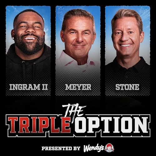 The Triple Option Podcast Por Urban Meyer Mark Ingram II Rob Stone arte de portada