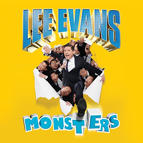 Lee Evans - Monsters Live Audiolibro Por Lee Evans arte de portada