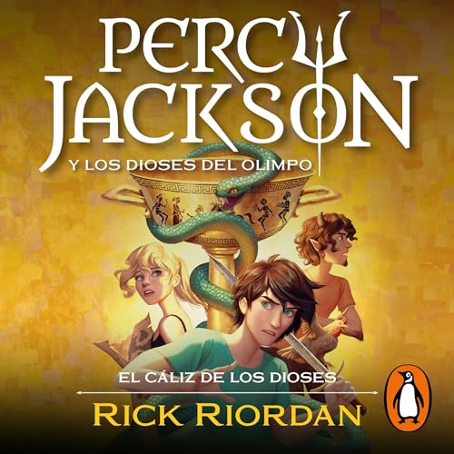 Percy Jackson y el cáliz de los dioses [The Chalice of the Gods] cover art