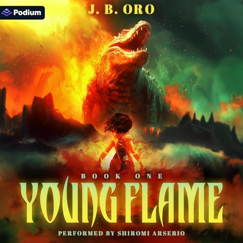 Young Flame: A Progression Fantasy Audiolibro Por J. B. Oro arte de portada