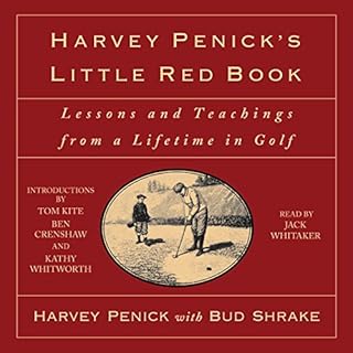 Harvey Penick's Little Red Book Audiolibro Por Harvey Penick, Bud Shrake arte de portada