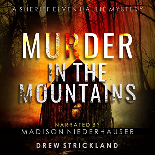 Diseño de la portada del título Murder in the Mountains