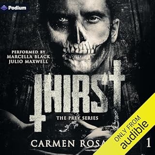 Thirst Audiolibro Por Carmen Rosales arte de portada