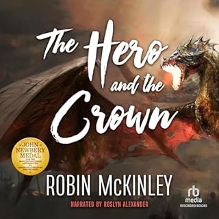 The Hero and the Crown Audiolibro Por Robin McKinley arte de portada