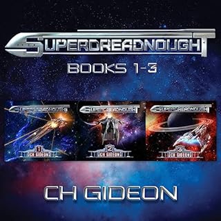 Superdreadnought Bundle, Books 1-3 Audiolibro Por C. H. Gideon, Tim Marquitz, Craig Martel, Michael Anderle arte de portada