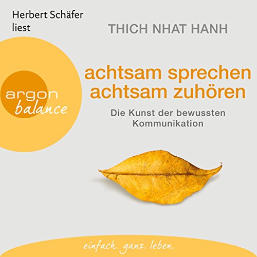 achtsam sprechen, achtsam zuhören cover art