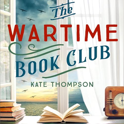 The Wartime Book Club Audiolibro Por Kate Thompson arte de portada