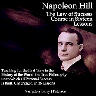 The Law of Success in Sixteen Lessons Audiolibro Por Napoleon Hill arte de portada