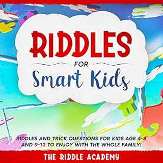 Riddles for Smart Kids Audiolibro Por The Riddle Academy arte de portada